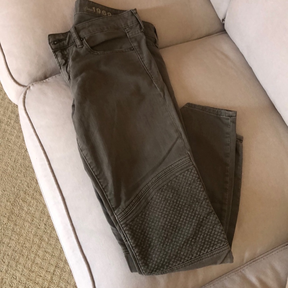 Gap Always Skinny quilted knee jean